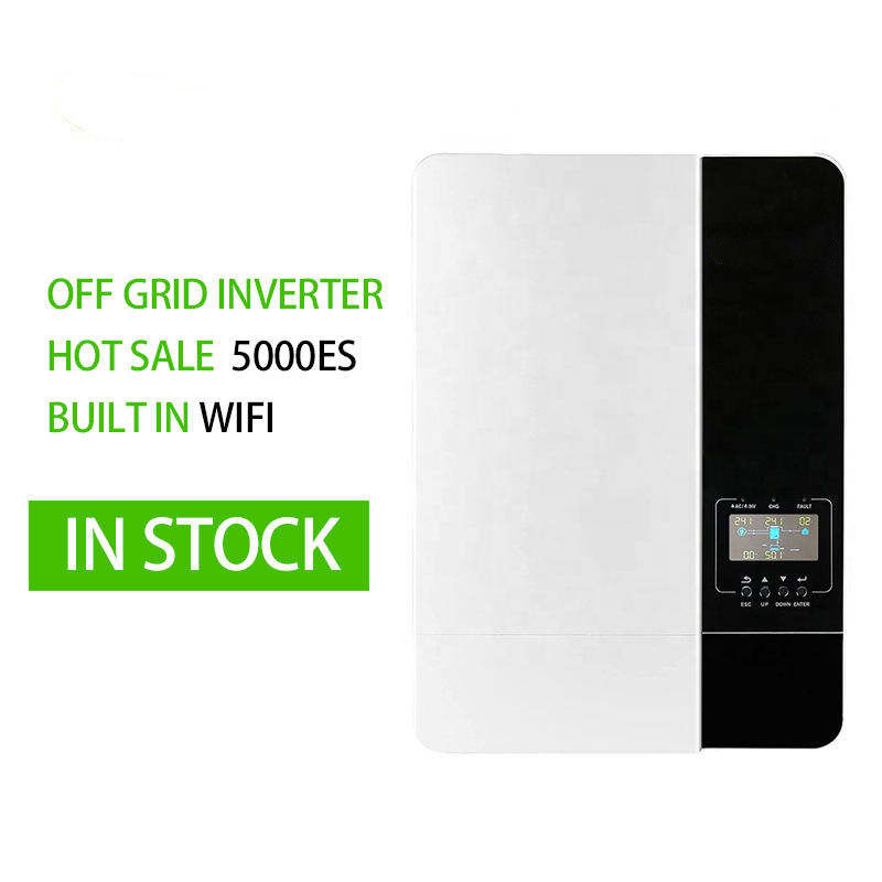 Built In All In One Solar Inverter 5KW 48V Pure Sine Wave Hybrid Inverter